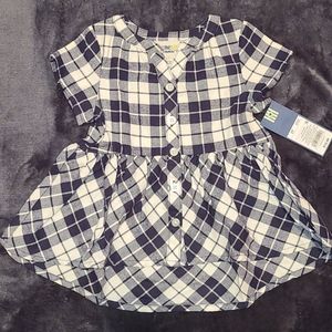 Oshkosh plaid flannel top